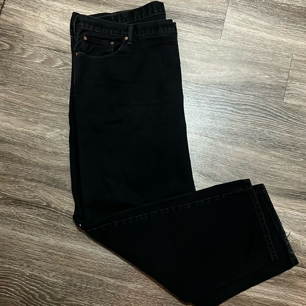 Levi’s 550 Relaxed Straight Black Jean